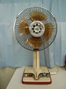  retro antique Toshiba electric fan P-220C [20230531-3] free shipping ( Hokkaido * Okinawa * remote island excepting )