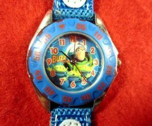 DN60N)* work properly wristwatch free shipping ( outside fixed form )*Disny Disney * Toy Story BUZZ*