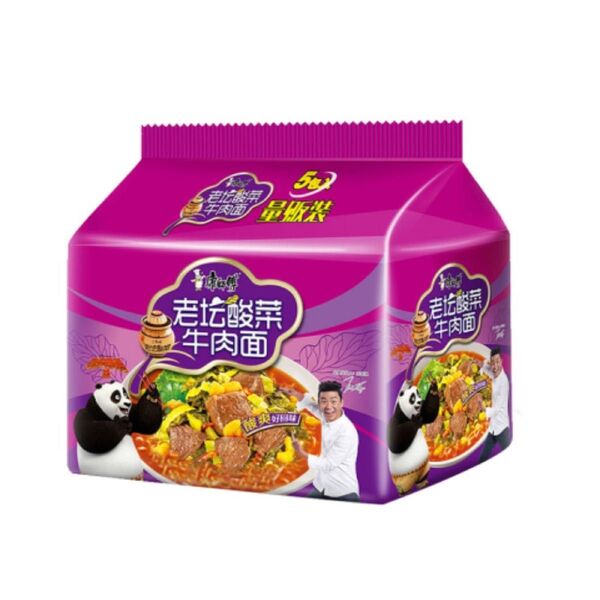新品(送料無料)康傅老酸菜牛肉面117g*30入(5入*6袋)ラーメン