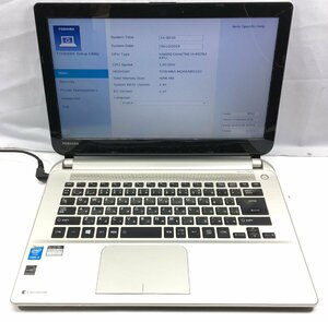 NT: TOSHIBA dynabook P54/27M CORE i3-4025U 1.9GH/4GB/1000GB 無線 ノート