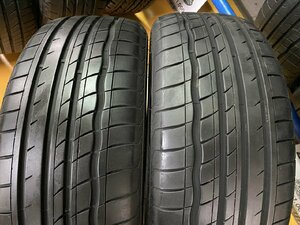 N-0686【中古タイヤ】205/50R17 momo OUTRUN m3 8分山×2本 アクセラなど【福岡 店頭交換もOK】