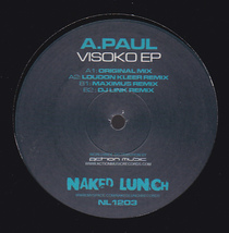 ⑩12) A. PAUL / VISOKO EP / (Loudon Kleer Mix) (Maximus Remix) (DJ Link Remix)_画像1