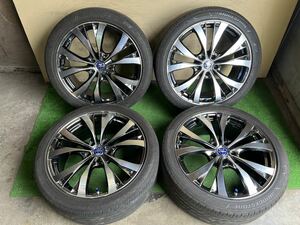 PREMIX PCD: 114.3 J数 : 8 （ET）: 35 ハブ径：約72mm ブリヂストン　REGNO GR-XI 245/40R19 2017年×1　2018年×3多少傷はあります。