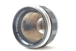 外観美品 キャノン Canon 50mm f/1.2 レンジファインダー レンズ ライカ スクリューマウント LTM L39 #5169