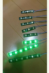 LEDテープ LED緑 ジャックLED 訳ありLED まとめてLED フットライト 間接照明 大黒 ギャル車 族車 電子工作