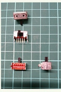 スイッチ 30個 小型スイッチ 電子工作 電気工作 スライドスイッチ LED IC やる気 3P