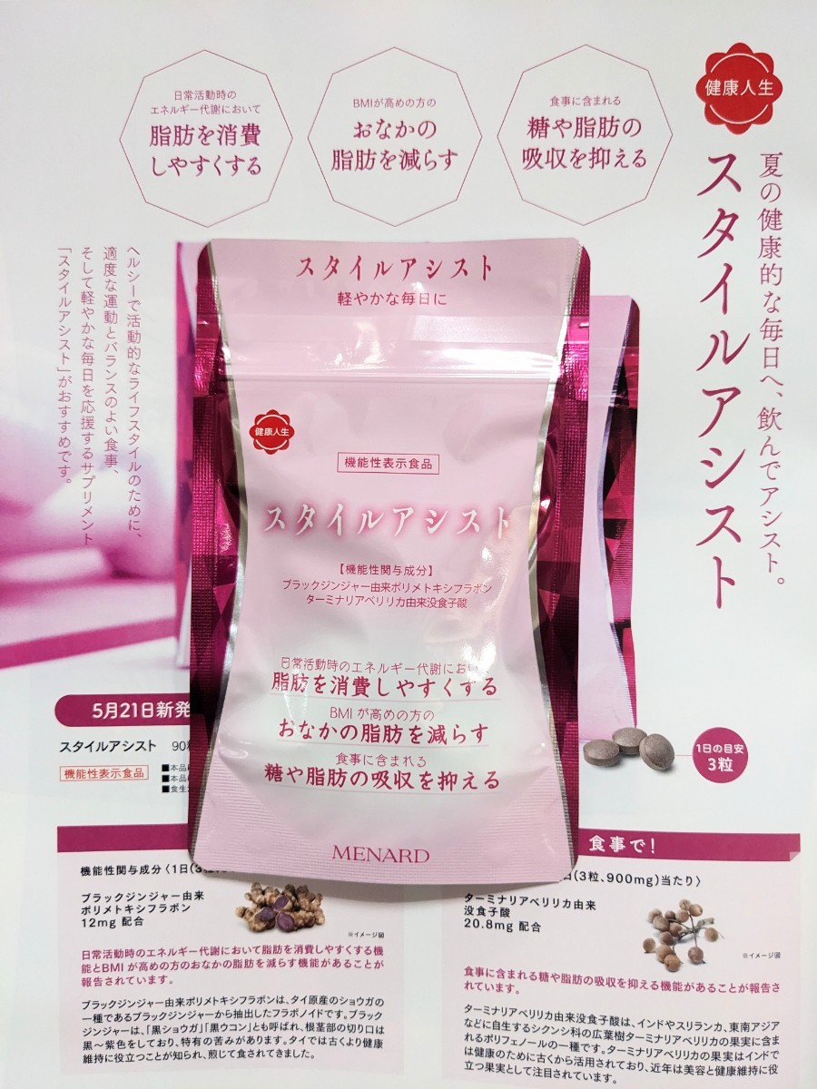 www.haoming.jp - メナード スタイルアシスト 45粒×4袋 価格比較