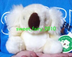  England. .* pretty koala soft toy /..../ white koala /.. farm park / pretty / outside fixed form postage 350 jpy!