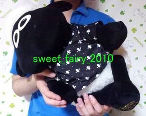 hi... Sean * BIG! large baby Sean soft toy / black&white BIG soft toy / pretty / outside fixed form postage 510 jpy!