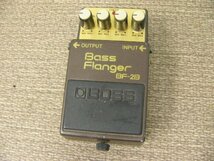 BOSS　Bass Flanger ベースフランジャー　BF-2B　日本製　ベース用エフェクター_画像1