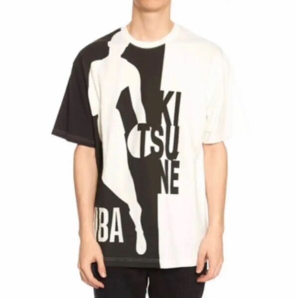 Maison kitsune × nba Tシャツ メゾンキツネ nike jord