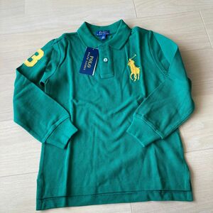 新品サイズ120 ラルフローレン 長袖ポロシャツ RALPH LAUREN タグ付き 子供服 キッズ