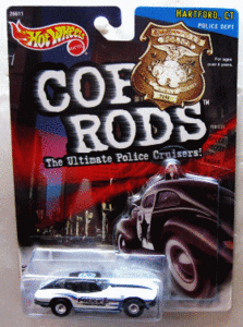 ホットウィール コップロッズ COP RODS シリーズ2 ポリス POLICE '63 コルベット CORVETTE KBトイ限定（26611）（HW-4)