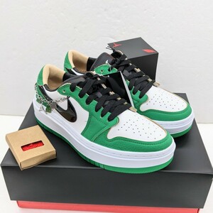 ∀ 未使用 Nike WMNS Air Jordan 1 Low SE Elevate DQ8394-301 ナイキ ウィメンズ エアジョーダン1 ロー エレベート ラッキーグリーン