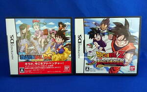 DS ソフト ドラゴンボールDS ドラゴンボールZ 遥かなる悟空伝説 セット 即決！