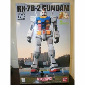 HG 1/144 RX-78-2 ガンダム Ver.G30th GREEN TOKYO GUNDAM PROJECT プラモデル（お台場限定