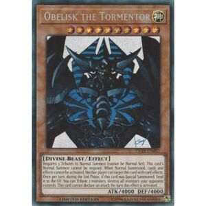 遊戯王 TN19-EN007 オベリスクの巨神兵 Obelisk the Tormentor (alternate art) (英語版 Li