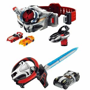 BANDAI 仮面ライダードライブ 「変身ベルト DXドライブドライバー & シフトブレス」 & 「超絶運転 DXハンドル剣」 -2点セット