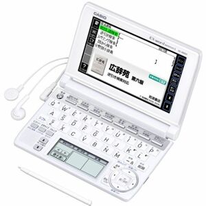 CASIO Ex-word 電子辞書 XD-A6600WE 多辞書教養モデル ツインタッチパネル 音声対応 110コンテンツ Blanvie