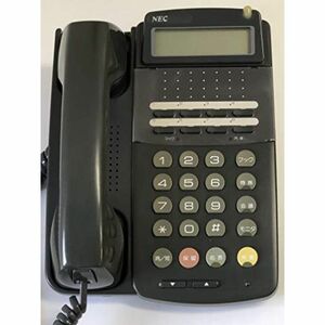 NEC ETW-8C-1D(BK)電話機 POPURE Dterm60 ETW-8釦表示器付き電話機-1D(ブラック）
