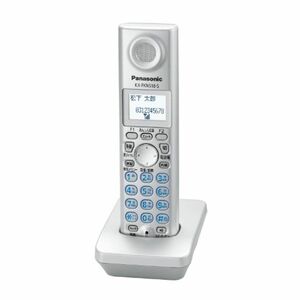 Panasonic パーソナルファクス用別売品 増設子機 シルバー KX-FKN518-S