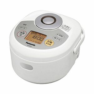 パナソニック IHジャー炊飯器 0.54L 0.5~3合 ホワイト SR-KG051-W