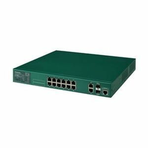 パナソニックESネットワークス PoE Plus対応 12ポートL2スイッチングハブ Switch-M12eGPWR+ PN28129