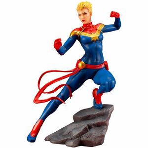 ARTFX+ MARVEL UNIVERSE キャプテン・マーベル 1/10スケール PVC塗装済み簡易組立キット