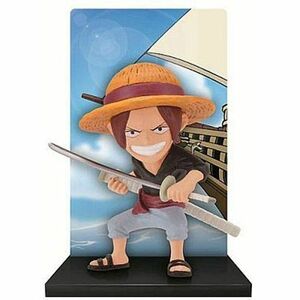 一番くじ ワンピース ?The Legend of GOL・D・ROGER編? F賞 カードスタンドフィギュア シャンクス 単品