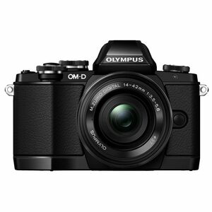 OLYMPUS OM-D E-M10 EZレンズキット ブラック ミラーレス一眼 OM-D E-M10 LKIT BLK