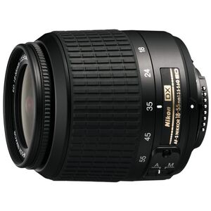 Nikon AF-S DX Zoom Nikkor ED 18-55mm F3.5-5.6G ブラック デジタル一眼レフ用