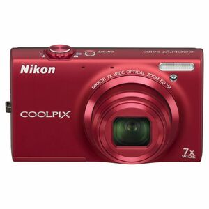 NikonデジタルカメラCOOLPIX S6100 スーパーレッド S6100RD