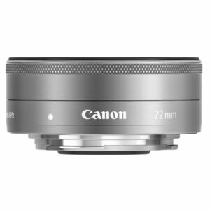 Canon 単焦点広角レンズ EF-M22mm F2 STM シルバー ミラーレス一眼対応 EF-M222STMSL