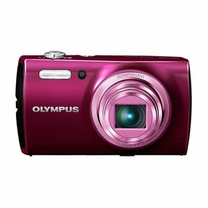 OLYMPUS デジタルカメラ STYLUS VH-515 レッド 1200万画素 裏面照射型CMOS 光学8倍ズーム 広角25mm VH-