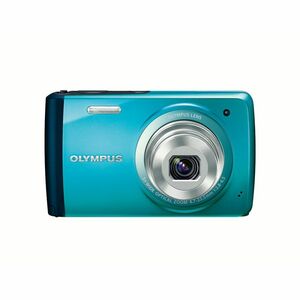 OLYMPUS デジタルカメラ STYLUS VH-410 1600万画素CCD 広角26mm ブルー VH-410 BLU