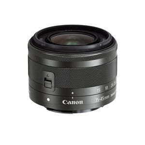 Canon 標準ズームレンズ EF-M15-45mm F3.5-6.3IS STM(グラファイト) ミラーレス一眼対応 EF-M15-45I