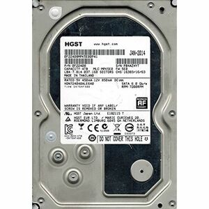 HGST hdn724040ale640?P / N : 0?F22408?MLC : mpk5e0?4?TB