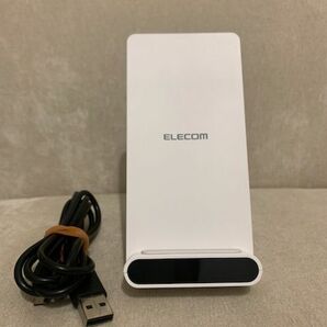 ELECOM W-QS05WH Qiワイヤレス充電器