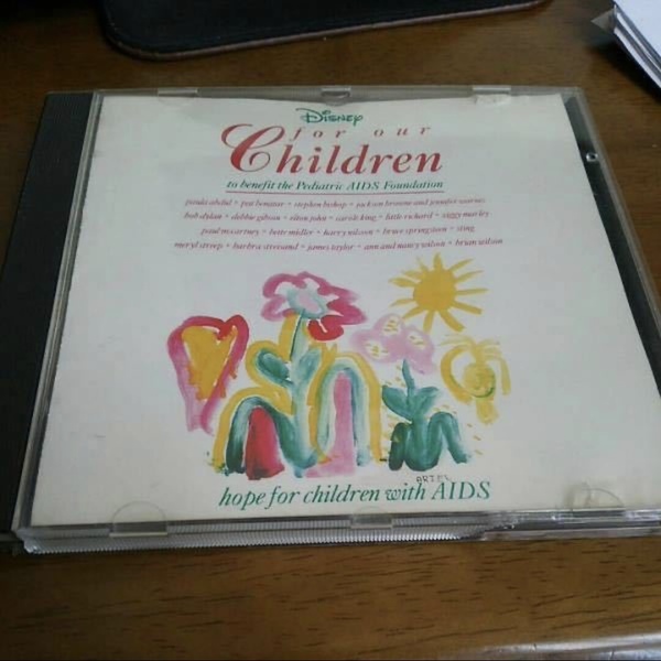 Disney For Our Children To Benefit the Pediatrics AIDS Foundation ディズニー CD ケースわれあり