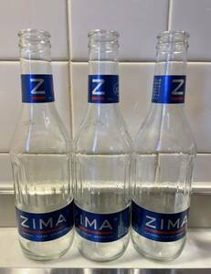 ZIMA　お酒のから瓶　リキュール　瓶ジーマ　３本セット
