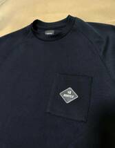 美品 2022 ロングTシャツ ブラック 黒（伸縮性と保温性を兼ね備えた、ニットジャージー素材！） 防寒着 バートル Ｍサイズ_画像2