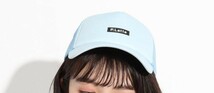 新品　PINK-latte　ボックスロゴCAP　サックス　定価1100円_画像6