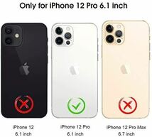 iphone 12 Pro防水ケース iphone 12 Proカバー IP68規格 超強防水力 Qi充電対応 フェイスID 指紋認証対応 耐衝撃 防塵 防雪 衝撃吸収_画像2