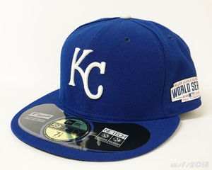 【MLB/新品】2014ワールドシリーズオンフィールドキャップ（ロイヤルズ）【NEW ERA/ニューエラ】