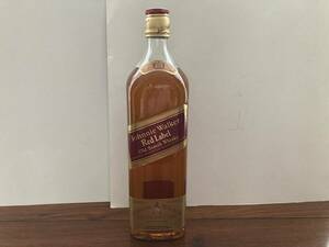 johnnie walker red label オールドスコッチウイスキー　ESTABLISHED　1820　1000ml