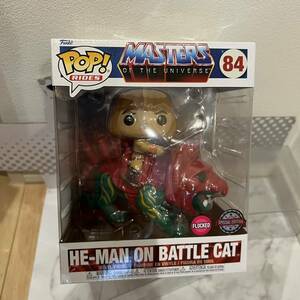 FUNKO POP! マスターオブザユニバース He man バトルキャット