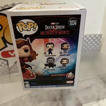 FUNKO POP!　ドクターストレンジ2 スカーレット　ウィッチ　ワンダ限定版_画像3