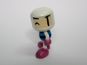 希少 食玩 彩色 しろボン フィギュア スーパーボンバーマン4 SUPER BOMBERMAN 4 Figure フルカラー 人形 消しゴム