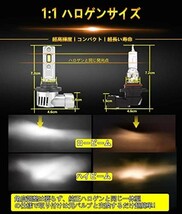 WENLE(ウエンレ) 新規 純正ハロゲンサイズ+爆光16000LM HB4 led ヘッドライト・フォグランプ 車検対応 バルブ_画像4