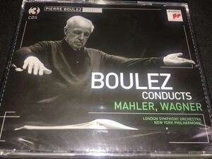 新品 3CD 廃盤 ブーレーズ マーラー 嘆きの歌 ワーグナー ヴェーゼンドンク歌曲集 タンホイザー トリスタン ジークフリート Mahler Boulez